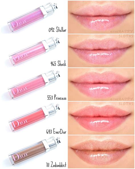 addict stellar gloss dior|Dior lip gloss color chart.